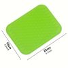 Multifunctional And Durable Silicone Round Non-slip Heat-resistant Mat; Coaster Mat; Placemat; Pot Mat; Table Mat